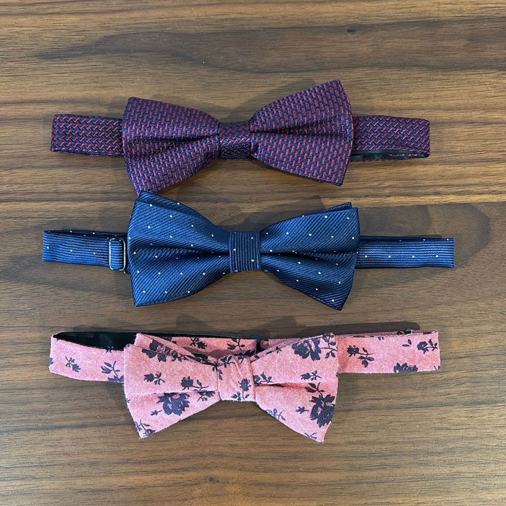 Adjustable Bow Tie Lot